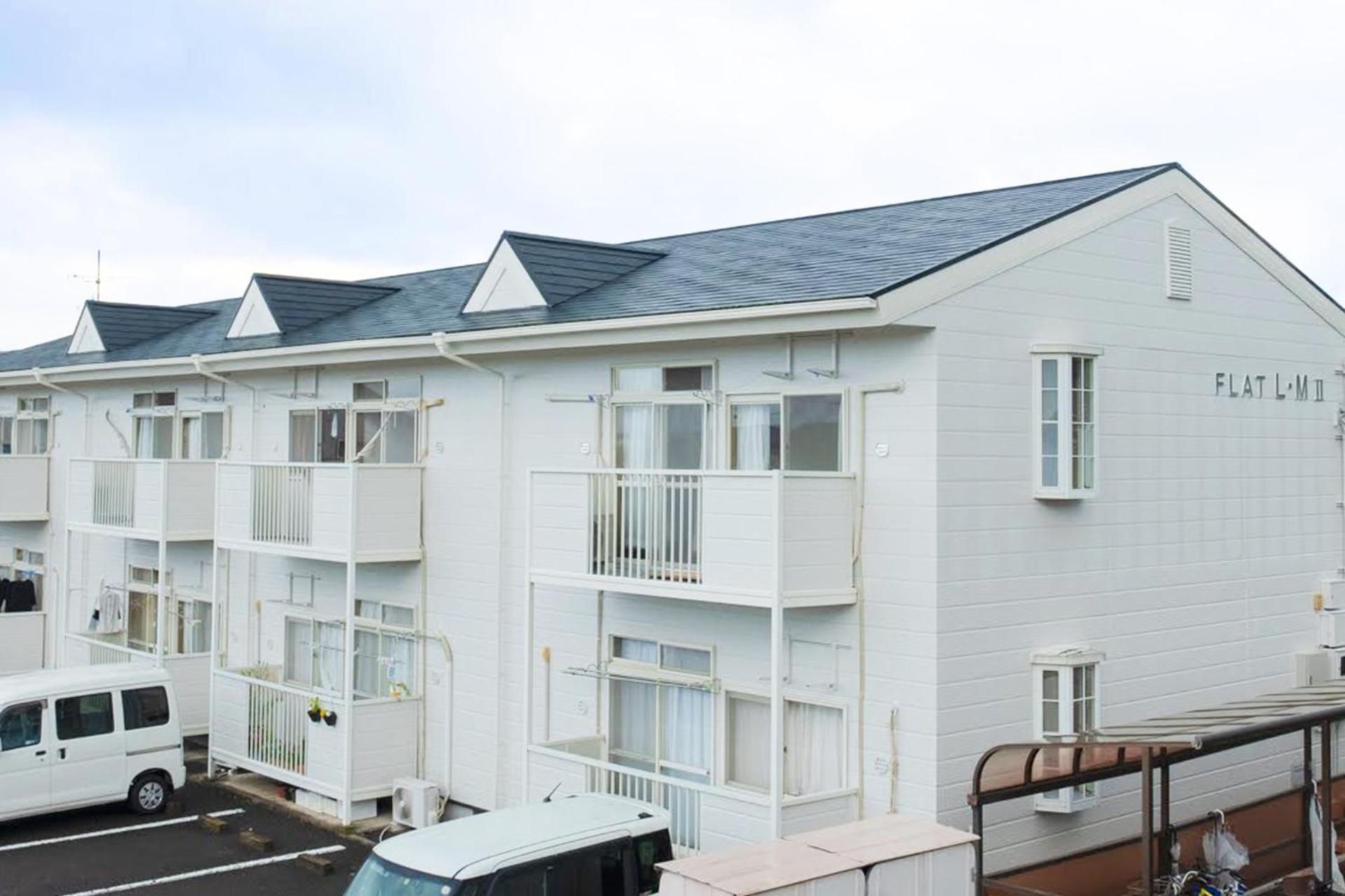 寄道アパート203-2ベッドルーム1戸貸切-最大5名宿泊可-駐車場1台無料 Takamatsu Eksteriør bilde